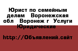 Юрист по семейным делам - Воронежская обл., Воронеж г. Услуги » Юридические   